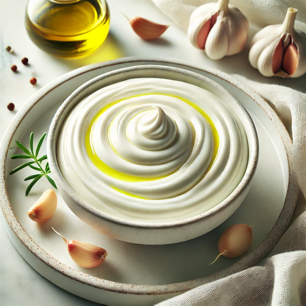 Toum – Lebanese Garlic Sauce