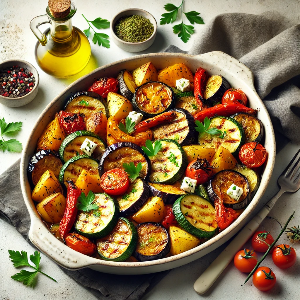 Briam - Greek roasted vegetables