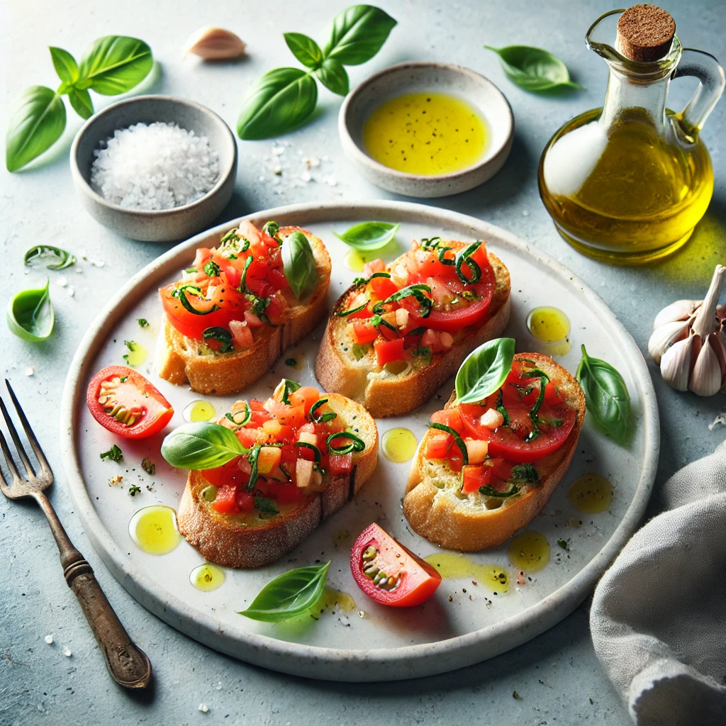 Bruschetta with Tomatoes