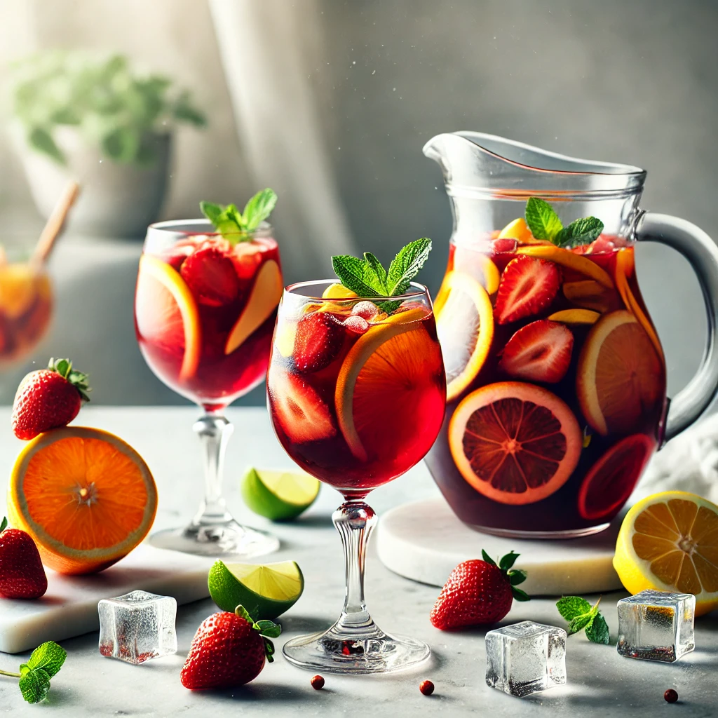 Sangria – Fruity Spanish Red Wine Summer Drink